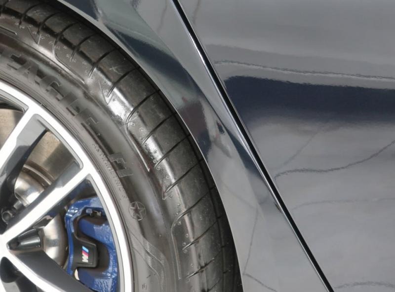 BMW 휀다 스크래치 수리 후