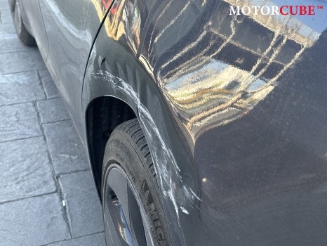 지프 휀다 사고 수리 전