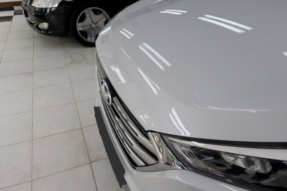 현대 투싼 NX4 앞범퍼 복원 후