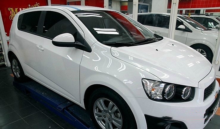 쉐보레 운전석 앞휀다(펜더) 사고 후