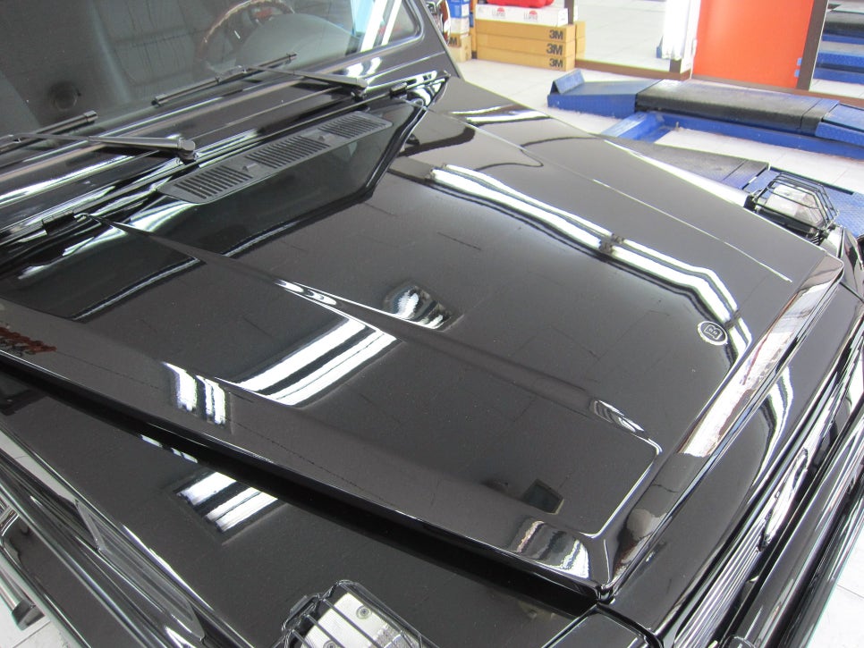 벤츠 G바겐 광택·코팅 시공 사진