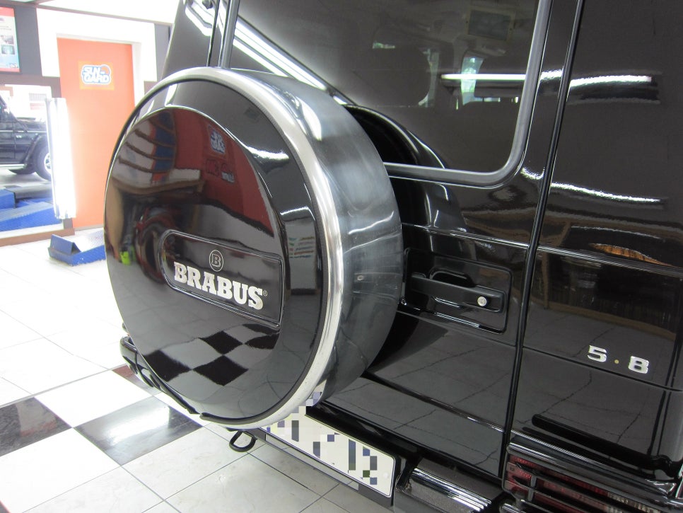 벤츠 G바겐 광택·코팅 시공 사진