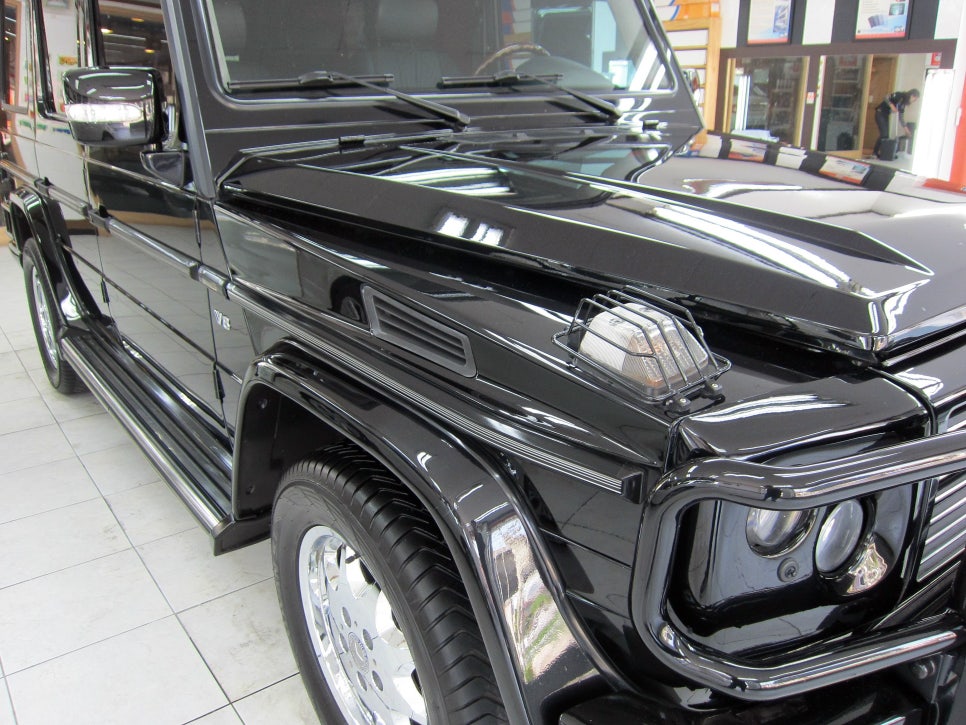 벤츠 G바겐 광택·코팅 시공 사진