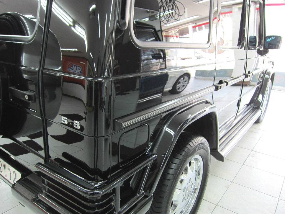 벤츠 G바겐 광택·코팅 시공 사진