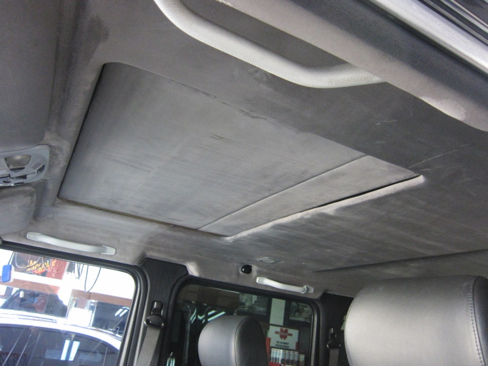 벤츠 G바겐 광택·코팅 시공 사진