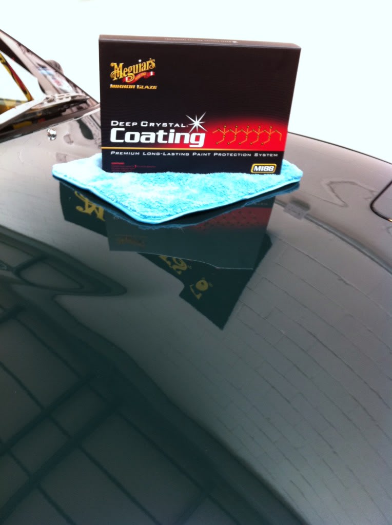 BMW 535 코팅 시공 전 도장면 스월마크