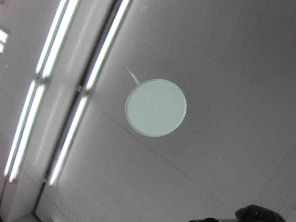 BMW 5시리즈 유리복원 시공 사진