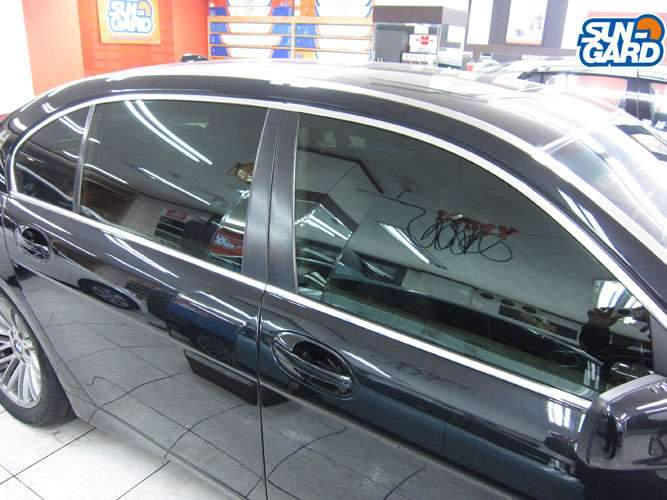 BMW 740Li 판금·도색 작업 후