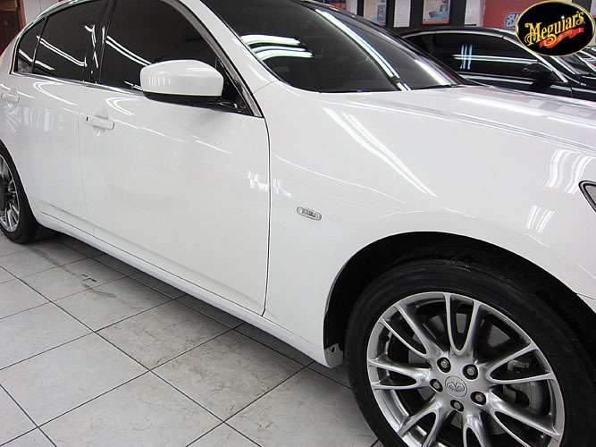 INFINITI 판금·도색 작업 후