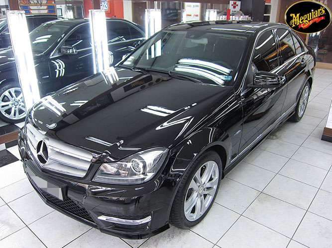 벤츠 C200 맥과이어스 V.I.P광택/딥크리스탈코팅 시공 전