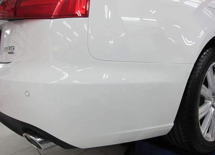 아우디 A6 판금·도색 시공 사진