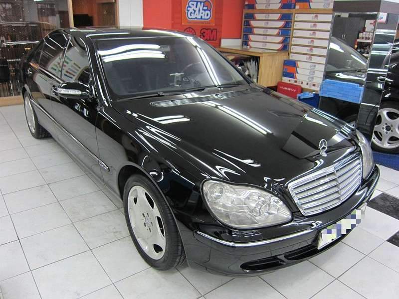벤츠 S500 자동차광택코팅 맥과이어스광택 시공 전