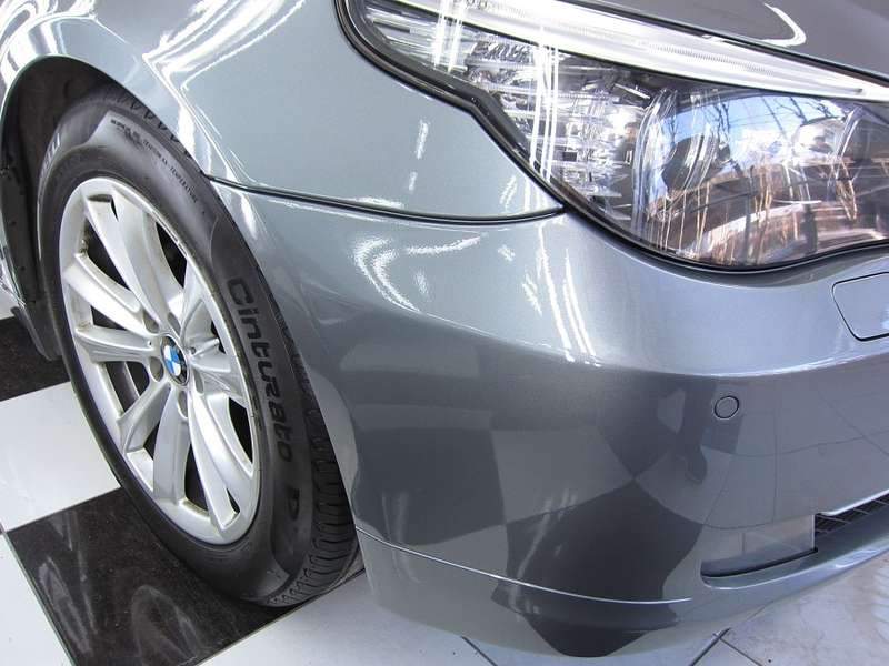 BMW 528i 판금·도색 시공 사진
