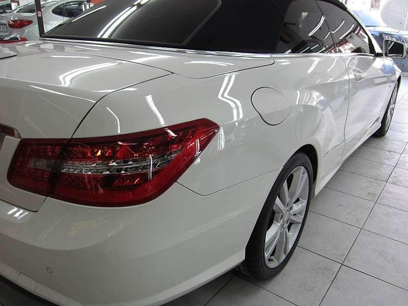 벤츠e350 판금·도색 작업 후