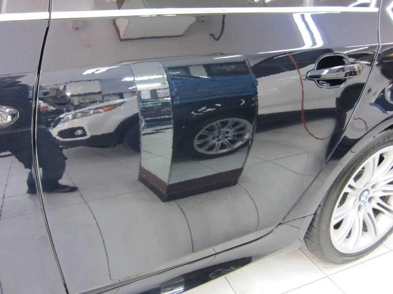 BMW 528i 판금·도색 시공 사진