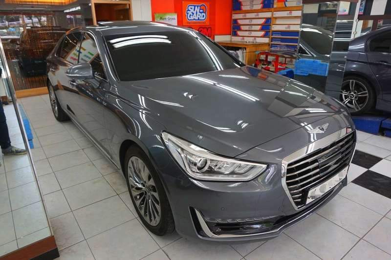 제네시스 EQ900 썬팅 시공 사진