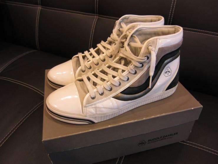 푸마 블랙스테이션 루돌프다즐러 웰랭강미드 화이트 사이즈 시공 전