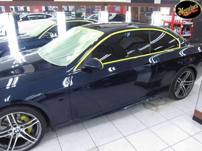 수입차광택코팅 BMW328 유리막코팅 시공 전