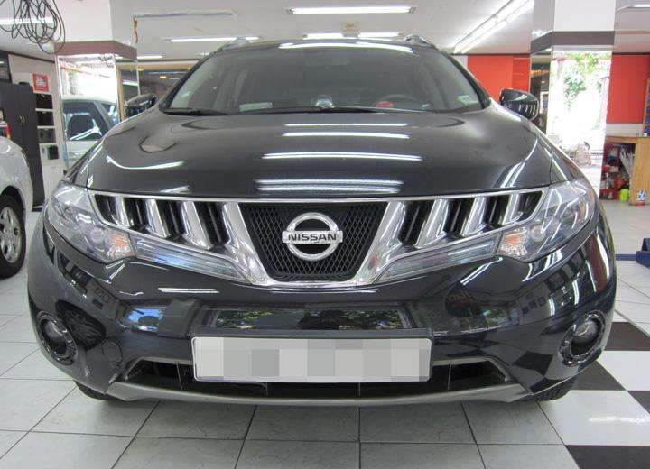 닛산 무라노 앞뒤범퍼 교환도색 시공 보험수리 시공 전