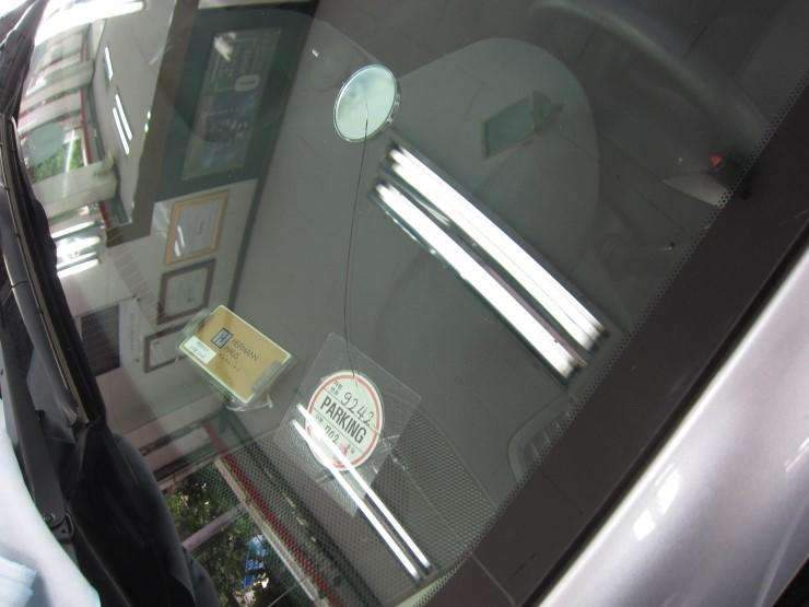 자동차유리복원 스바루깨진유리복원 교체 시공 후