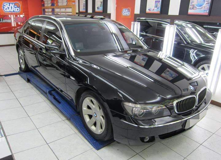 BMW 740Li / 재규어 XF 흠집제거 판금도색 외 시공 전