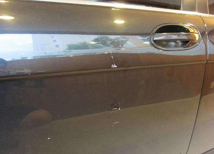 BMW 740Li 판금·도색 시공 사진