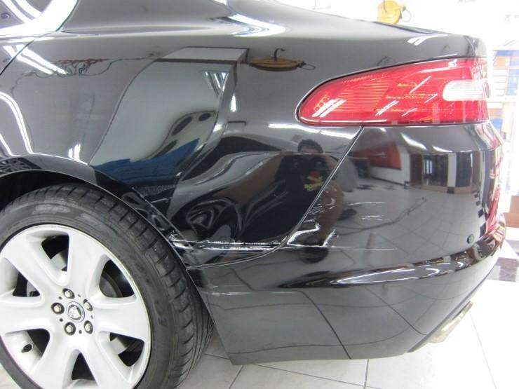 BMW 740Li 판금·도색 시공 사진