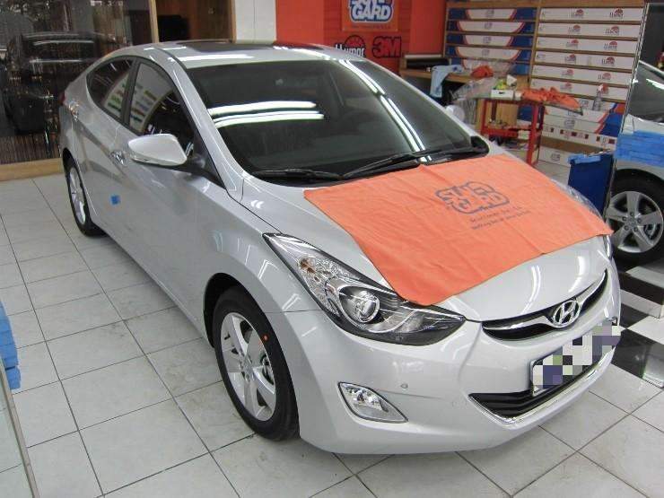 마포구하부언더코팅 아반떼MD서대문구열차단썬팅 함께 시공 시공 전