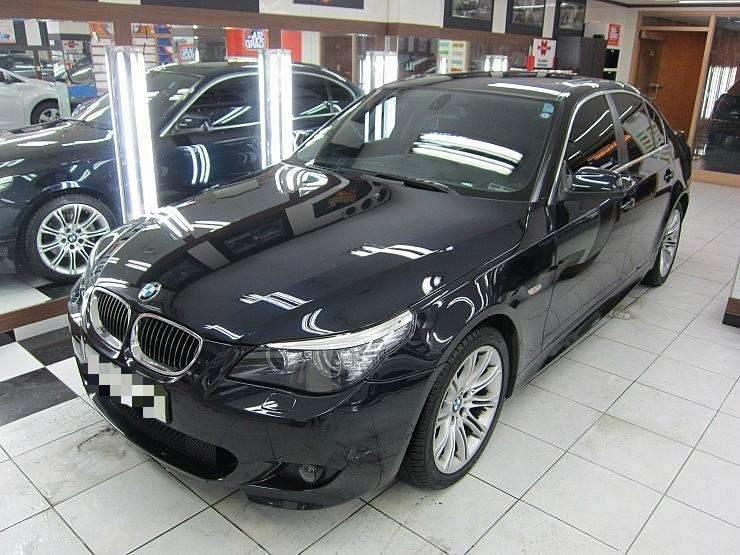 BMW 528i 수입차도색 525i덴트 복원비용 궁금하 시공 전