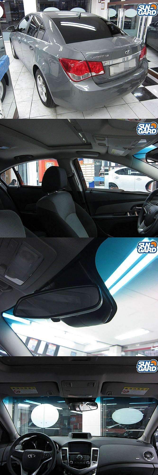 에쿠스썬팅 HG열차단방법 라세티썬가드썬팅 필름선택방법  시공 후