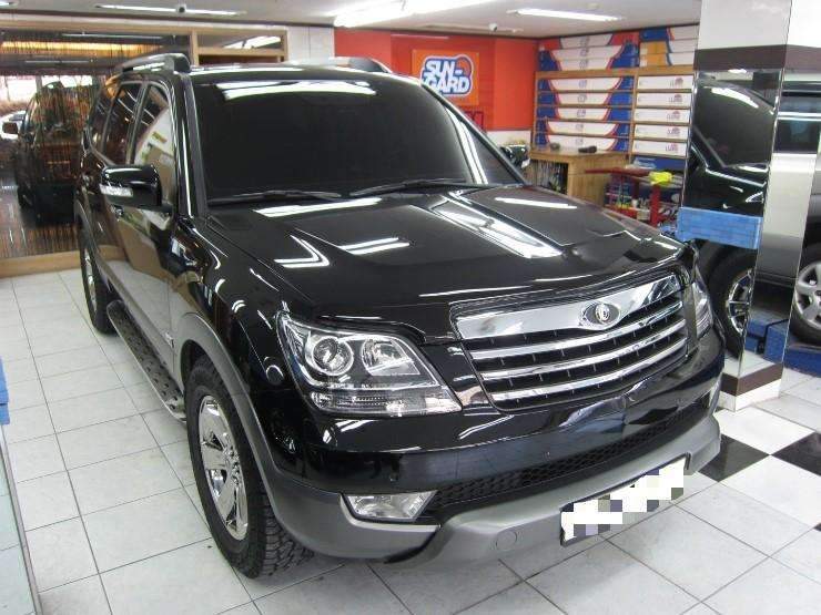 모하비 퓨어그래스매트시공 마포구 성산동 모터큐브 카매트 시공 전