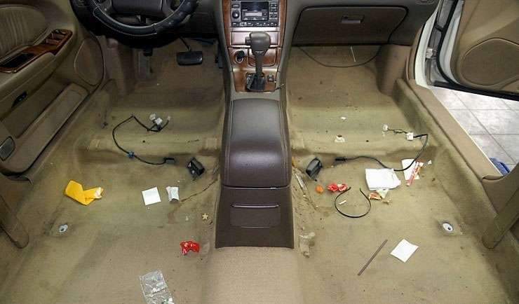 [마포구 모터큐브] SM5 자동차 실내크리닝 비용, 실내청소