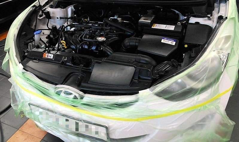  유리막 코팅 시공 사진