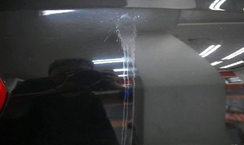 [마포구 모터큐브] 자동차 시멘트 얼룩, 물자국 제거 시공 전