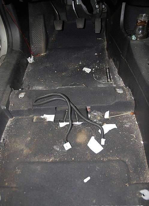 스포티지 실내 크리닝 시공 사진