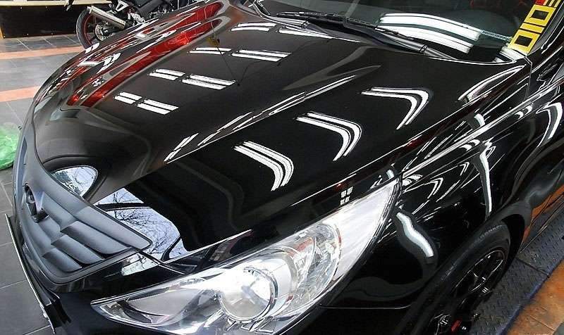  광택 시공 사진