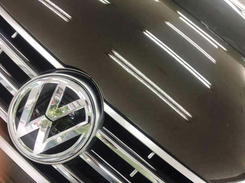 폭스바겐 CC 프런트 덴트 복원 덴트 시공 사진