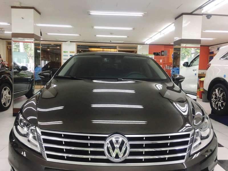 폭스바겐 CC 프런트 덴트 복원 덴트 시공 사진