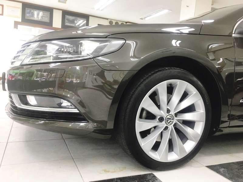 폭스바겐 CC 프런트 덴트 복원 덴트 시공 사진