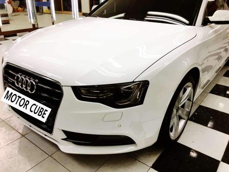 아우디 A5 덴트 시공 사진