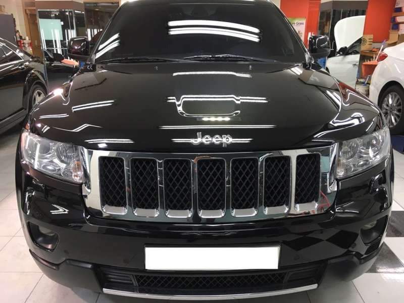 지프 그랜드 체로키 광택 코 덴트 시공 사진