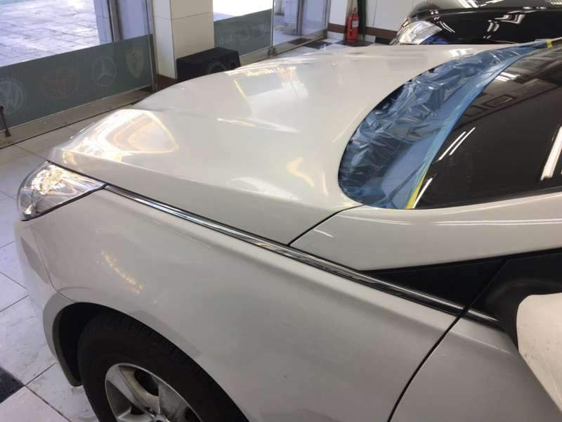  덴트 시공 사진