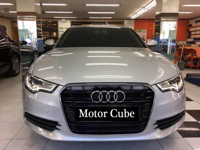 아우디 A6 덴트 시공 사진