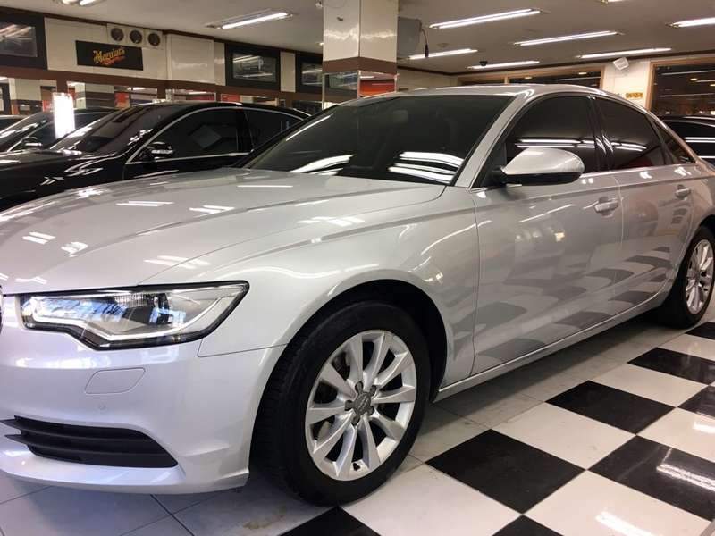 아우디 A6 덴트 시공 사진