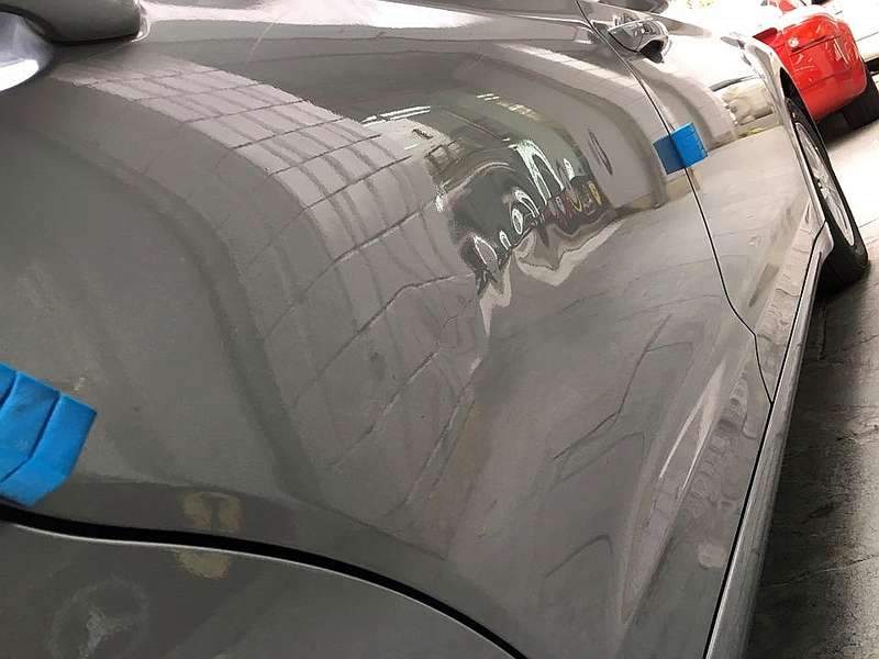 아반떼 덴트 시공 사진