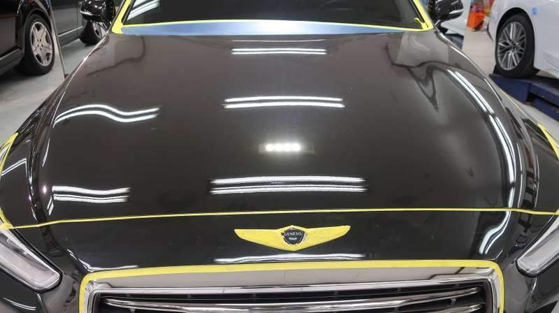 [마포구 본점 모터큐브] 제네시스 EQ900 광택 &  시공 전