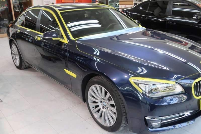 BMW 730d 유리막 코팅 완성 후 02