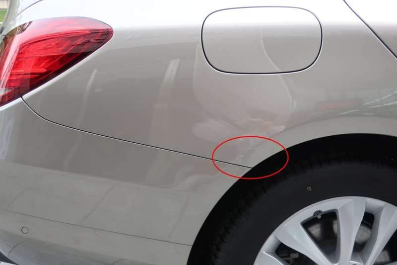 [마포구 본점 모터큐브] 벤츠 C220 뒤 펜더 덴트 복원.