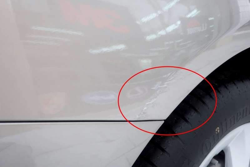 벤츠 C220 덴트 시공 사진