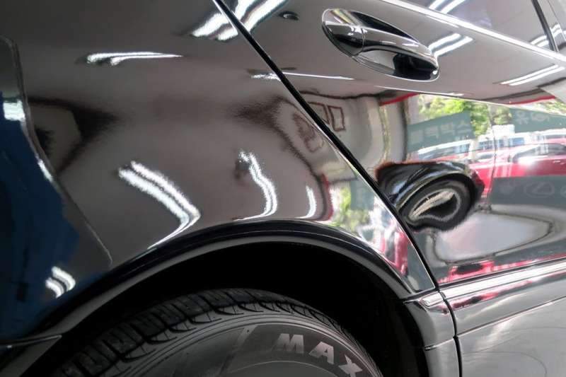 벤츠 S500 덴트 시공 사진